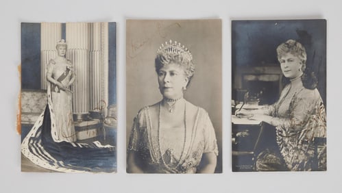 Queen Mary of Teck | Three Signed Photographic Portraits