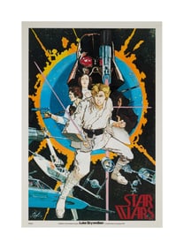 Star Wars: A New Hope | 1976 "Luke Skywalker" First Edition Convention Poster