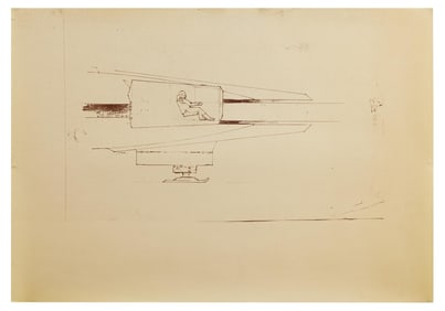 Star Wars: A New Hope | ILM Blueprint Cross-Section of X-Wing Cockpit