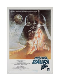 Star Wars: A New Hope | Czech Theatrical Release Poster