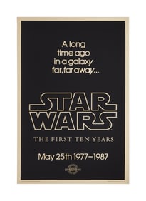 Star Wars | "The First Ten Years" Teaser Poster