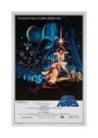 Star Wars: A New Hope | Greg and Tim Hildebrandt Signed 15th Anniversary Style B Film Poster