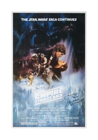 Star Wars: The Empire Strikes Back | Multi-Signed Poster