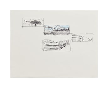 Star Wars: The Empire Strikes Back | Original Ralph McQuarrie Concept Art for Cloud City