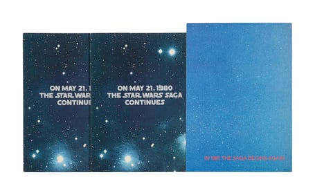Star Wars: The Empire Strikes Back | Fold-Out Program Brochures