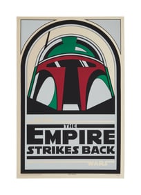 Star Wars: The Empire Strikes Back | 15th Anniversary Style A Poster on Gold Mylar