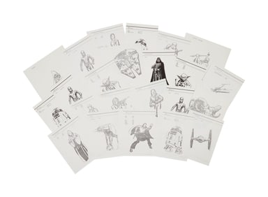 Star Wars | Character Brand Guide Artwork and Loose Brand Guide Prints
