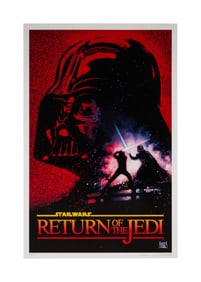 Star Wars: Return of the Jedi | 10th Anniversary Advance Film Poster - Color Logo