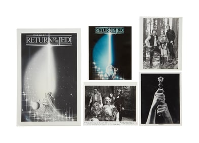 Star Wars: Return of the Jedi | "Lightsaber with Hands" Poster Reference Photos with Ephemera