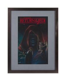 Star Wars: Return of the Jedi | Framed "Master Luke Collage" Poster Mock-Up Original Artwork