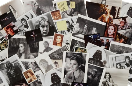Star Wars: Return of the Jedi | Art Department Reference Photos with Handwritten Notes