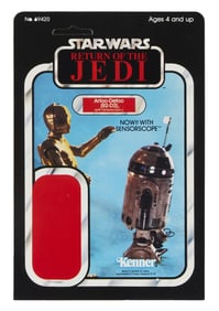 Star Wars: Return of the Jedi | Kenner R2-D2 Sensorscope Action Figure Proof Card