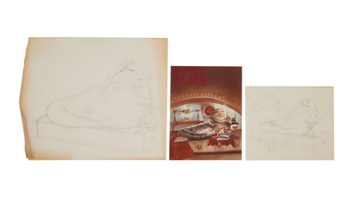 Star Wars: Return of the Jedi | Jabba the Hutt and Salacious Crumb Brand Guide Sketches with
