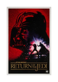 Star Wars: Return of the Jedi | 10th Anniversary Advance Film Poster - Gold Foil Logo