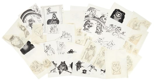Star Wars: Return of the Jedi | Early "Care Bears" Inspired Ewok Design Sketches with Reference