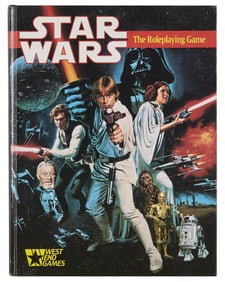 Star Wars | 1987 Roleplaying Game and Sourcebook with Unopened 1988 Campaign Pack