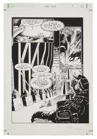 Star Wars | Signed "Tales of the Jedi: Dark Lords of the Sith" Original Comic Book Art