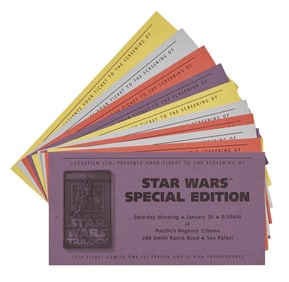 Star Wars: Special Editions | 12 Different Lucasfilm Special Edition Screening Tickets