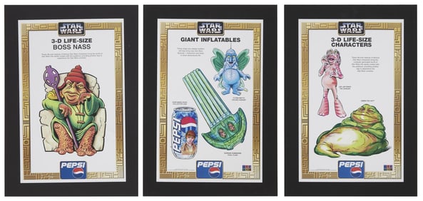 Star Wars: The Phantom Menace | Pepsi Product Tie-In Concept Boards