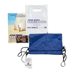 Star Wars: The Phantom Menace | Celebration One Sales Folder with Official Program, Invitation, and