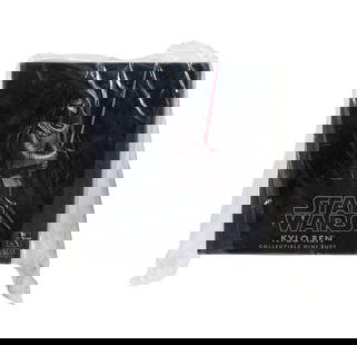 Star Wars: The Force Awakens | "Kylo Ren" Mini Bust by Gentle Giant, Inc.: Kylo Ren Mini Bust by Gentle Giant, 2016. Limited edition, #1428/2500, in original packaging, unopened with original plastic wrapper. Proceeds from this auction support the initiative to build The Sag
