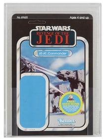 Star Wars: Revenge of the Jedi | 1983 Kenner AT-AT Commander Card Back Proof