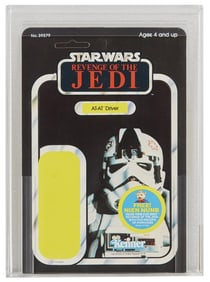 Star Wars: Revenge of the Jedi | 1983 Kenner AT-AT Driver Card Back Proof