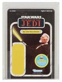 Star Wars: Revenge of the Jedi | 1983 Kenner Ben (Obi-Wan) Kenobi Card Back Proof