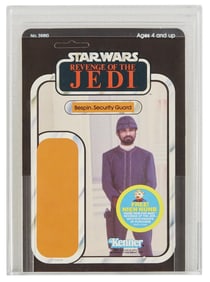 Star Wars: Revenge of the Jedi | 1983 Kenner Bespin Security Guard Card Back Proof