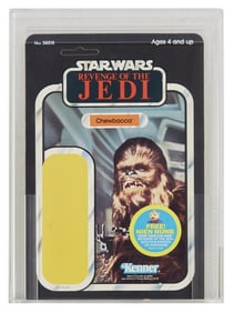 Star Wars: Revenge of the Jedi | 1983 Kenner Chewbacca Card Back Proof