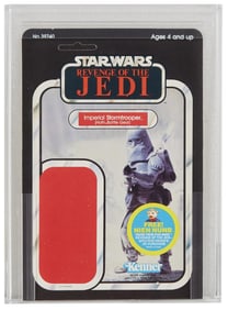 Star Wars: Revenge of the Jedi | 1983 Kenner Imperial Stormtrooper (Hoth Battle Gear) Card Back