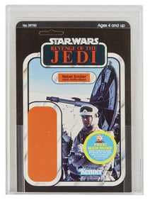 Star Wars: Revenge of the Jedi | 1983 Kenner Rebel Soldier (Hoth Battle Gear) Card Back Proof
