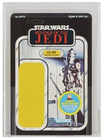 Star Wars: Revenge of the Jedi | 1983 Kenner IG-88 (Bounty Hunter) Card Back Proof