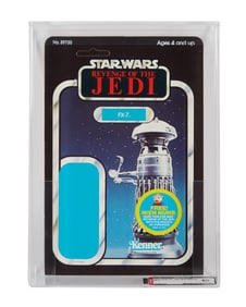 Star Wars: Revenge of the Jedi | 1983 Kenner FX-7 Card Back Proof