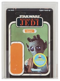 Star Wars: Revenge of the Jedi | 1983 Kenner Greedo Card Back Proof