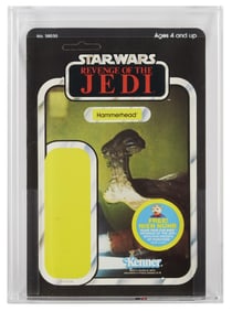 Star Wars: Revenge of the Jedi | 1983 Kenner Hammerhead Card Back Proof