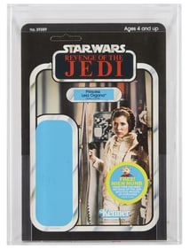 Star Wars: Revenge of the Jedi | 1983 Kenner Princess Leia Organa (Hoth Outfit) Card Back Proof