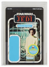 Star Wars: Revenge of the Jedi | 1983 Kenner Princess Leia Organa Card Back Proof