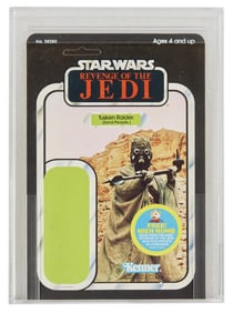 Star Wars: Revenge of the Jedi | 1983 Kenner Tusken Raider (Sand People) Card Back Proof