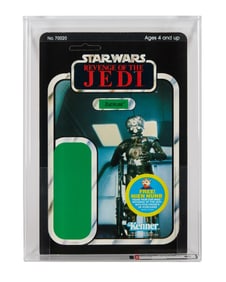 Star Wars: Revenge of the Jedi | 1983 Kenner Zuckuss Card Back Proof