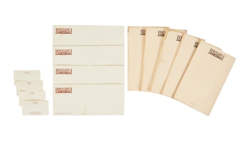Lucasfilm | Art Director Rio Phior Stationery, Envelopes, and Business Cards