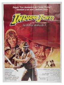 Indiana Jones and The Temple of Doom | Large French Poster