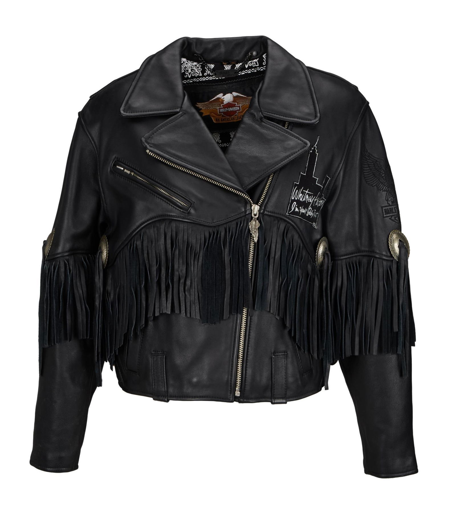 Whitney Houston | "I'm Your Baby Tonight" Commemorative Harley Davidson Leather Jacket