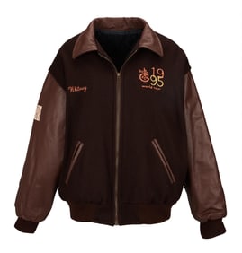 Whitney Houston | Personalized "BeBe & CeCe Winan's World Tour" Varsity Jacket