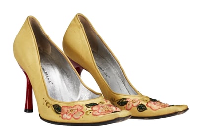 Whitney Houston | 1999 "My Love Is Your Love" World Tour Worn Dolce & Gabbana Pumps
