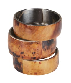 Whitney Houston | Marbled Bangle Bracelets