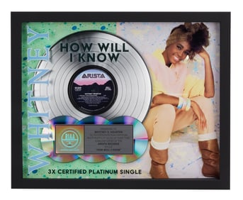 Whitney Houston | RIAA "Multi-Platinum" Sales Award for "How Will I Know"