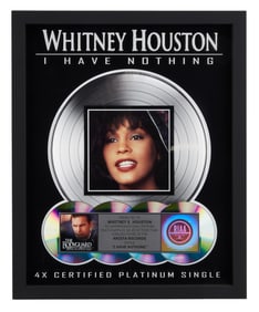Whitney Houston | RIAA "Multi-Platinum" Sales Award for "I Have Nothing"