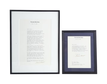Larry King | 1980s Frank Sinatra Letters