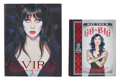 Larry King | 2000s "Goth Ladies" Signed Books